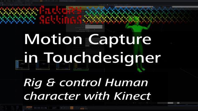 Kinect V2 and Touchdesigner: how to rig a character in Blender