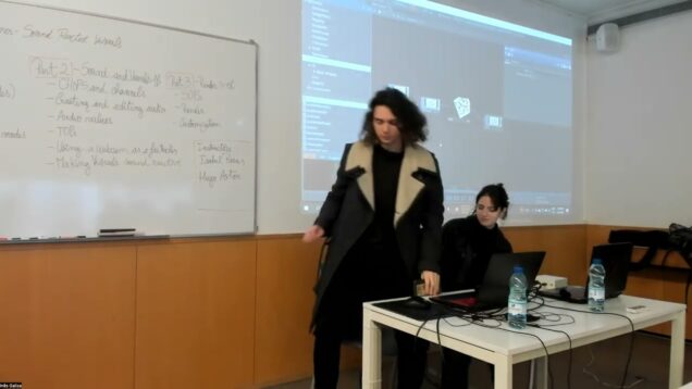 PCD23 Workshop: TouchDesigner introduction – Sound reactive visuals (Part 1/2)