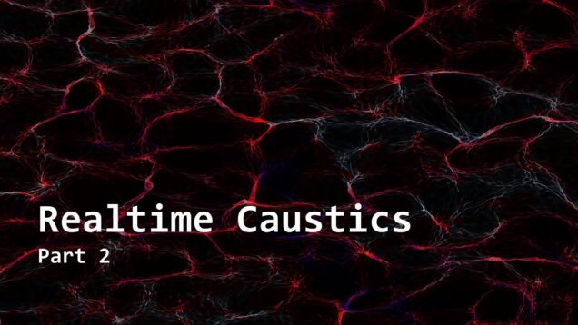 Realtime Caustics in TouchDesigner – Part 2