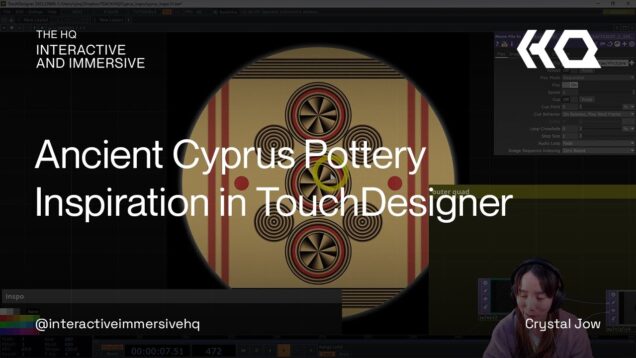 Ancient Cyprus Pottery Inspiration in TouchDesigner