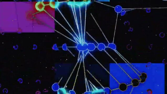 Audioreactive galaxy dancing lines – TOUCHDESIGNER